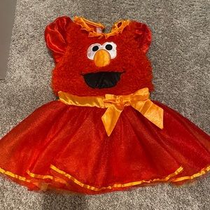 Elmo dress costume